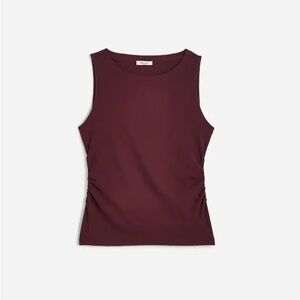 Cinched Crewneck Tank